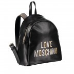 Rucksack Schwarz, Farbe: schwarz, Marke: Love Moschino, EAN: 8059610000469, Abmessungen in cm: 26x29x12, Bild 1 von 4