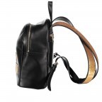 Rucksack Schwarz, Farbe: schwarz, Marke: Love Moschino, EAN: 8059610000469, Abmessungen in cm: 26x29x12, Bild 2 von 4