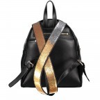 Rucksack Schwarz, Farbe: schwarz, Marke: Love Moschino, EAN: 8059610000469, Abmessungen in cm: 26x29x12, Bild 3 von 4