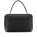Handtasche mit Clutch Schwarz, Farbe: schwarz, Marke: Love Moschino, EAN: 8059610050235, Abmessungen in cm: 28.5x19x8.5, Bild 3 von 9