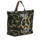 Shopper Graffity Camouflage, Farbe: bunt, Marke: Stuff Maker, EAN: 4251578302577, Abmessungen in cm: 46x34x17.5, Bild 2 von 6