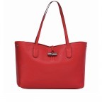 Shopper Roseau 968-2686 Rot, Farbe: rot/weinrot, Marke: Longchamp, Abmessungen in cm: 36x26x12, Bild 1 von 4
