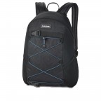 Rucksack Wonder Volumen 15 Liter Paulina, Farbe: schwarz, Marke: Dakine, EAN: 0610934280210, Abmessungen in cm: 30x46x15, Bild 1 von 2