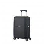 Koffer Orfeo Spinner 55 Ink Black, Farbe: schwarz, Marke: Samsonite, EAN: 5414847812576, Abmessungen in cm: 40x55x20, Bild 1 von 12