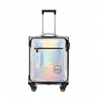 Handgepäck-Trolley Hologramm Größe 55 cm Silver Hologram, Farbe: metallic, Marke: American Tourister, EAN: 5414847932649, Abmessungen in cm: 40x55x20, Bild 1 von 5