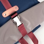 Rucksack Norikura Rolltop Navy, Farbe: blau/petrol, Marke: Harvest Label, EAN: 4260594130347, Abmessungen in cm: 26x40x13, Bild 7 von 9