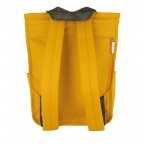 Rucksack Kuju Mustard, Farbe: gelb, Marke: Harvest Label, EAN: 4260594130644, Abmessungen in cm: 23x37x16, Bild 5 von 8