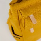 Rucksack Kuju Mustard, Farbe: gelb, Marke: Harvest Label, EAN: 4260594130644, Abmessungen in cm: 23x37x16, Bild 8 von 8