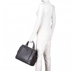 Shopper Atelier High Wagemut Grey, Farbe: grau, Marke: FredsBruder, EAN: 4251634206634, Abmessungen in cm: 31.5x26.5x12, Bild 6 von 7