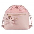 Beutel/Rucksack Powder Rose Pearlgold, Farbe: rosa/pink, Marke: Jette, EAN: 4251617607717, Abmessungen in cm: 31x38x12, Bild 1 von 8