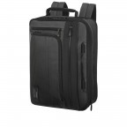 Laptoptasche Cityvibe 2.0 3 Way Business Case 15.6 Zoll erweiterbar Black, Farbe: schwarz, Marke: Samsonite, EAN: 5414847912627, Abmessungen in cm: 41x30x9.5, Bild 5 von 13