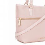Handtasche Saffiano SAFFIANO-J19FSS Powder Rose Pearlgold, Farbe: rosa/pink, Marke: Jette, EAN: 4251617608301, Abmessungen in cm: 28x24x11, Bild 2 von 7
