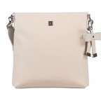 Schultertasche Saffiano SAFFIANO-J19FSC Stone Shiny Silver, Farbe: beige, Marke: Jette, EAN: 4251617611158, Abmessungen in cm: 24x25.5x3, Bild 1 von 4