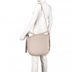 Beuteltasche Harris Ring2 Hobo String Grey, Farbe: grau, Marke: Liebeskind Berlin, EAN: 4058629093718, Abmessungen in cm: 41x33x5, Bild 4 von 6