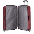 Koffer Tunes Spinner 69 Matte Deep Red, Farbe: rot/weinrot, Marke: Samsonite, EAN: 5414847681097, Abmessungen in cm: 46x69x27, Bild 4 von 6