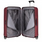 Koffer Tunes Spinner 69 Matte Deep Red, Farbe: rot/weinrot, Marke: Samsonite, EAN: 5414847681097, Abmessungen in cm: 46x69x27, Bild 5 von 6