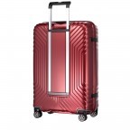 Koffer Tunes Spinner 69 Matte Deep Red, Farbe: rot/weinrot, Marke: Samsonite, EAN: 5414847681097, Abmessungen in cm: 46x69x27, Bild 6 von 6