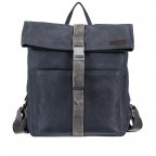 Rucksack Goldhawk Backpack LVF Dark Blue, Farbe: blau/petrol, Marke: Strellson, EAN: 4053533599301, Abmessungen in cm: 31x34x2.5, Bild 1 von 6