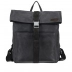 Rucksack Goldhawk Backpack LVF Black, Farbe: schwarz, Marke: Strellson, EAN: 4053533599318, Abmessungen in cm: 31x34x2.5, Bild 1 von 6