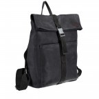 Rucksack Goldhawk Backpack LVF Black, Farbe: schwarz, Marke: Strellson, EAN: 4053533599318, Abmessungen in cm: 31x34x2.5, Bild 2 von 6
