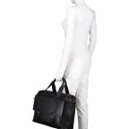 Aktentasche Turnham Briefbag XLHZ Black, Farbe: schwarz, Marke: Strellson, EAN: 4053533525959, Abmessungen in cm: 41x30x16, Bild 6 von 6