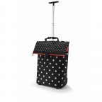 Einkaufsroller Trolley M Mixed Dots, Farbe: rot/weinrot, Marke: Reisenthel, EAN: 4012013708855, Abmessungen in cm: 43x53x21, Bild 1 von 5