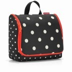 Kulturbeutel Toiletbag XL zum Aufhängen Mixed Dots, Farbe: rot/weinrot, Marke: Reisenthel, EAN: 4012013708824, Abmessungen in cm: 28x25x10, Bild 1 von 3