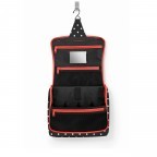 Kulturbeutel Toiletbag XL zum Aufhängen Mixed Dots, Farbe: rot/weinrot, Marke: Reisenthel, EAN: 4012013708824, Abmessungen in cm: 28x25x10, Bild 2 von 3