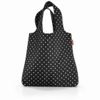 Falttasche Mini Maxi Shopper Mixed Dots, Farbe: rot/weinrot, Marke: Reisenthel, EAN: 4012013708749, Abmessungen in cm: 43.5x63x6, Bild 1 von 2