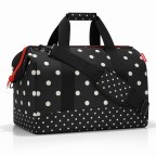 Reisetasche Allrounder L Mixed Dots, Farbe: rot/weinrot, Marke: Reisenthel, EAN: 4012013708572, Abmessungen in cm: 48x39.5x29, Bild 1 von 2