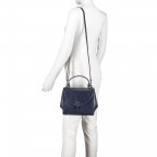 Umhängetasche Madame Chic Pauline Marine, Farbe: blau/petrol, Marke: Aunts & Uncles, EAN: 4250394948877, Abmessungen in cm: 27x19x11, Bild 6 von 7