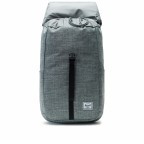 Rucksack Thompson Größe 17 Liter Raven Crosshatch, Farbe: schwarz, Marke: Herschel, EAN: 0828432243433, Abmessungen in cm: 30x46x14, Bild 3 von 4