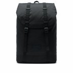 Rucksack Retreat Light Volumen 18 Liter Black, Farbe: schwarz, Marke: Herschel, EAN: 0828432234516, Abmessungen in cm: 34x46x12, Bild 1 von 5