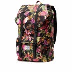 Rucksack Little America Rubber Straps Volumen 23 Liter Jungle Hoffman, Farbe: schwarz, Marke: Herschel, EAN: 0828432274512, Abmessungen in cm: 28x50x17, Bild 2 von 4