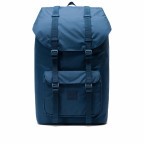 Rucksack Little America Light Volumen 23 Liter Navy, Farbe: blau/petrol, Marke: Herschel, EAN: 0828432255511, Abmessungen in cm: 28x50x17, Bild 1 von 5