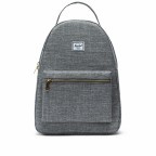 Rucksack Nova Mid Volumen 20 Liter Raven Crosshatch, Farbe: schwarz, Marke: Herschel, EAN: 0828432253456, Abmessungen in cm: 38x42x13, Bild 1 von 5