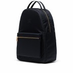 Rucksack Nova Mid Light Volumen 20 Liter Black, Farbe: schwarz, Marke: Herschel, EAN: 0828432255979, Abmessungen in cm: 38x42x13, Bild 2 von 4