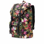 Rucksack Little America Medium Rubber Straps Volumen 14 Liter Jungle Hoffman, Farbe: schwarz, Marke: Herschel, EAN: 0828432274505, Abmessungen in cm: 28x43x12, Bild 2 von 4