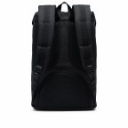 Rucksack Little America Medium Rubber Straps Volumen 14 Liter Black Checkerboard, Farbe: schwarz, Marke: Herschel, EAN: 0828432245352, Abmessungen in cm: 28x43x12, Bild 4 von 4