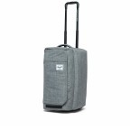 Rollenreisetasche Wheelie Outfitter Raven Crosshatch, Farbe: schwarz, Marke: Herschel, EAN: 0828432411467, Abmessungen in cm: 0.63x0.33x0.3, Bild 2 von 5