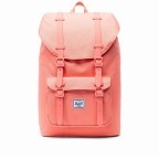 Rucksack Little America Medium Rubber Straps Volumen 14 Liter Fresh Salmon, Farbe: orange, Marke: Herschel, EAN: 0828432259755, Abmessungen in cm: 28x43x12, Bild 1 von 5