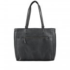 Shopper Milano Schwarz, Farbe: schwarz, Marke: Hausfelder Manufaktur, EAN: 4251672717413, Abmessungen in cm: 35x30x13, Bild 1 von 8