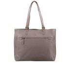 Shopper Milano Taupe, Farbe: taupe/khaki, Marke: Hausfelder Manufaktur, EAN: 4251672717420, Abmessungen in cm: 35x30x13, Bild 1 von 8
