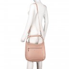 Beuteltasche Milano Rose, Farbe: rosa/pink, Marke: Hausfelder Manufaktur, EAN: 4251672717468, Abmessungen in cm: 33.5x29x6, Bild 6 von 8