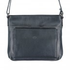 Umhängetasche Milano Karen Dunkelblau, Farbe: blau/petrol, Marke: Hausfelder Manufaktur, EAN: 4251672717550, Abmessungen in cm: 23x19x6.5, Bild 1 von 6