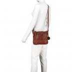 Umhängetasche Logo-Laser Lou-Ann B3.7600 Charming Cognac, Farbe: cognac, Marke: Harbour 2nd, EAN: 4046478037458, Abmessungen in cm: 27x23.5x5, Bild 5 von 7