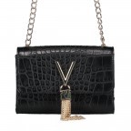 Umhängetasche Divina Nero, Farbe: schwarz, Marke: Valentino Bags, EAN: 8052790752579, Abmessungen in cm: 17x11.5x5, Bild 1 von 5