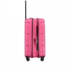 Koffer ABS13 66 cm Pink, Farbe: rosa/pink, Marke: Franky, EAN: 4250346134334, Abmessungen in cm: 44.5x66x28, Bild 4 von 10