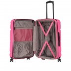 Koffer ABS13 66 cm Pink, Farbe: rosa/pink, Marke: Franky, EAN: 4250346134334, Abmessungen in cm: 44.5x66x28, Bild 8 von 10