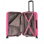Koffer ABS13 66 cm Pink, Farbe: rosa/pink, Marke: Franky, EAN: 4250346134334, Abmessungen in cm: 44.5x66x28, Bild 9 von 10
